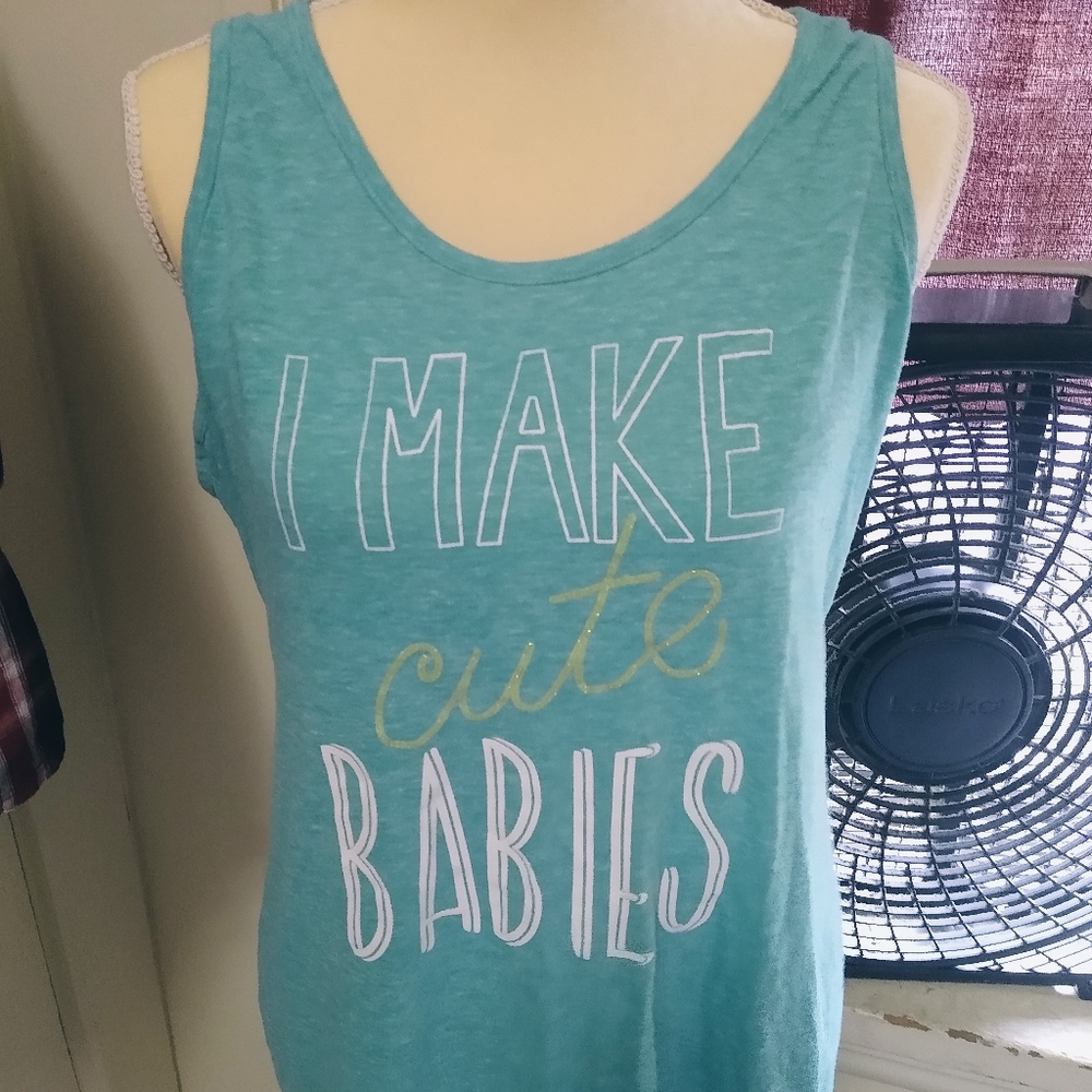 Cute Babies Maternity Tank